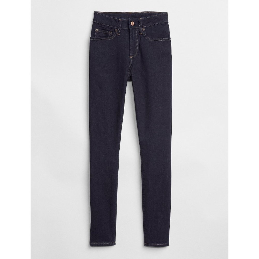 Gap Curvy True Skinny Mid Rise Dark Rinsed 32 / 14